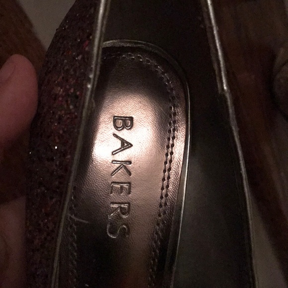 Gorgeous glam sparkly platform spike heels!! Sz 6 - Picture 4 of 6